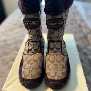 Brand New Coach Winter Boot